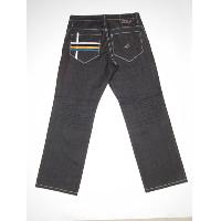 Mens 3d whiskher washed jean (bk)